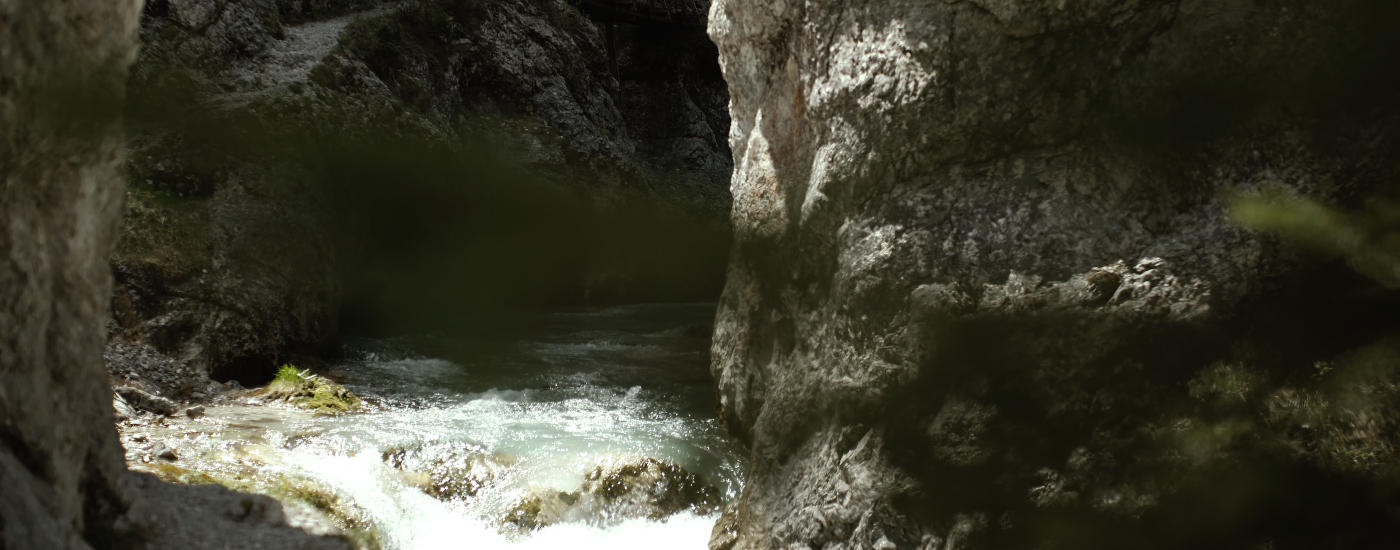 Gleirschklamm Natur Isar Region Seefeld Tirols Hochplateau Scharnitz Naturpark Karwendel
