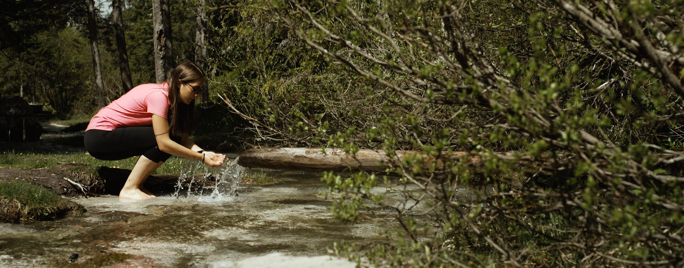 Trinkwasser Isar Scharnitz Karwendel